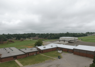 Metal Roof Contractors Oklahoma Blanchard Middle School Saferoom And Classroom Addition 001