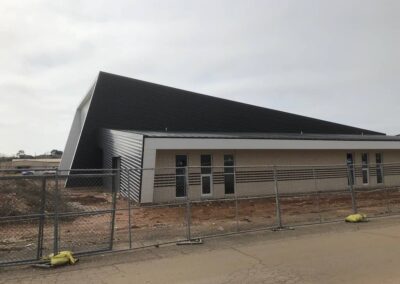 Metal Roof Contractors Oklahoma Broken Bow Fine Arts Building 004