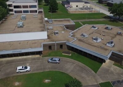 Metal Roof Contractors Oklahoma Carl Albert State College Hamilton Building 001