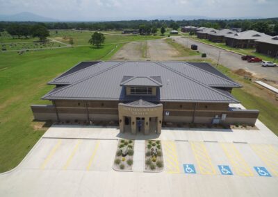 Metal Roof Contractors Oklahoma Carl Albert State College Multipurpose Building 002
