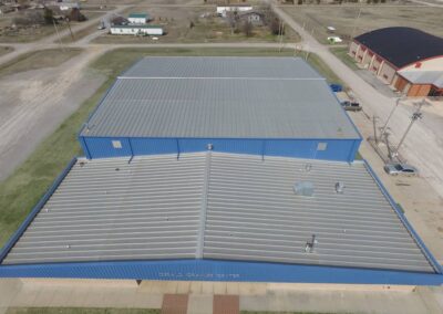 Metal Roof Contractors Oklahoma Chattanooga Gym 001