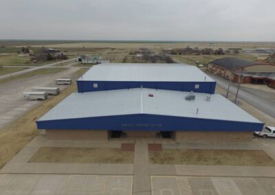 Metal Roof Contractors Oklahoma Chattanooga Gym 002