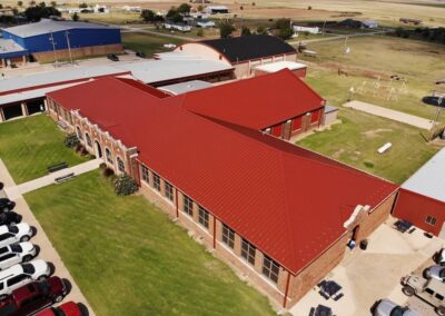 Metal Roof Contractors Oklahoma Chattanooga High School 004