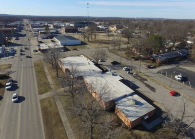 Metal Roof Contractors Oklahoma City Of Pryor Library 002
