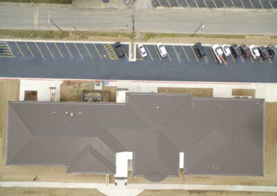 Metal Roof Contractors Oklahoma City Of Pryor Library 003