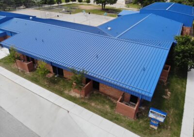 Metal Roof Contractors Oklahoma Depew Elementary 005