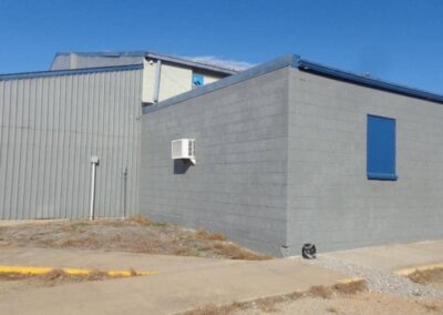 Metal Roof Contractors Oklahoma Dickson East Gym 002