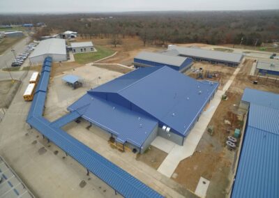 Metal Roof Contractors Oklahoma Dickson East Gym 005