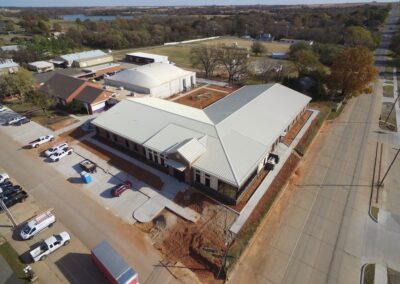 Metal Roof Contractors Oklahoma Elmore City New High School 002