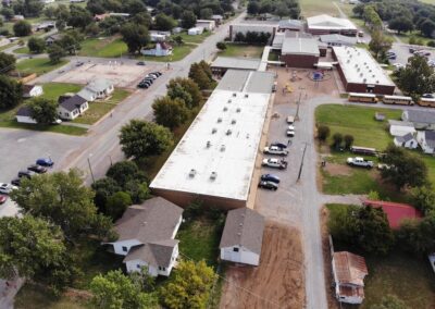 Metal Roof Contractors Oklahoma Fletcher Elementary 002
