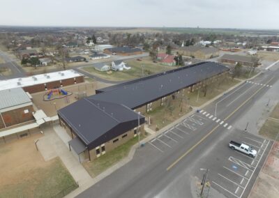 Metal Roof Contractors Oklahoma Fletcher Elementary 003