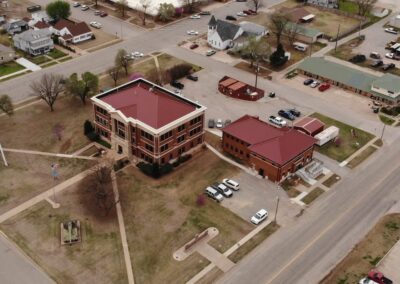 Metal Roof Contractors Oklahoma Grant County Jail 001