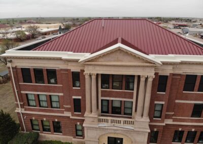 Metal Roof Contractors Oklahoma Grant County Jail 002