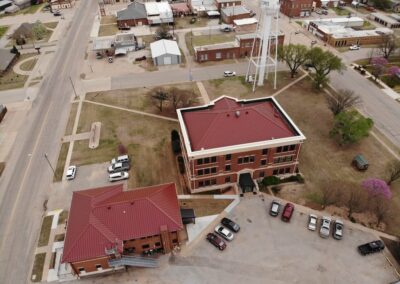 Metal Roof Contractors Oklahoma Grant County Jail 003