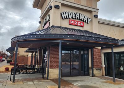 Metal Roof Contractors Oklahoma Hideaway Pizza Norman 002