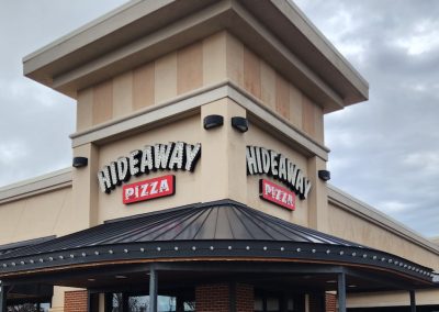Metal Roof Contractors Oklahoma Hideaway Pizza Norman 003