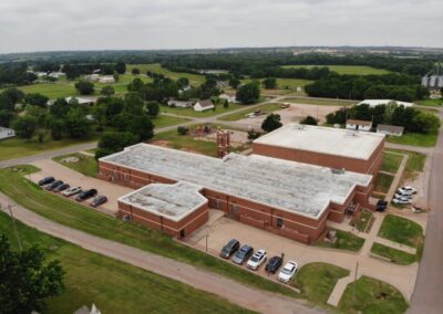 Metal Roof Contractors Oklahoma Mulhall Elementary 004