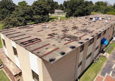 Metal Roof Contractors Oklahoma Murray State Patton Hall 001