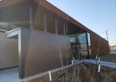Metal Roof Contractors Oklahoma Norman Public Library East 004