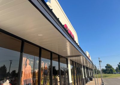 Metal Roof Contractors Oklahoma Taft Shopping Mall 003 After