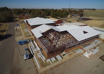 Metal Roof Contractors Oklahoma Timberlake Public Schools Elementary 004