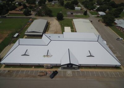 Metal Roof Contractors Oklahoma Timberlake Public Schools High School 003
