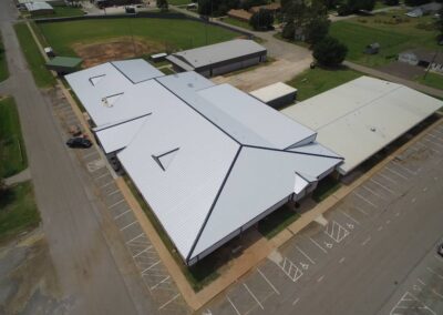 Metal Roof Contractors Oklahoma Timberlake Public Schools High School 004