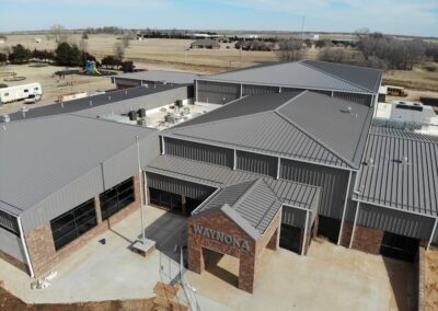 Metal Roof Contractors Oklahoma Waynoka Public Schools 004