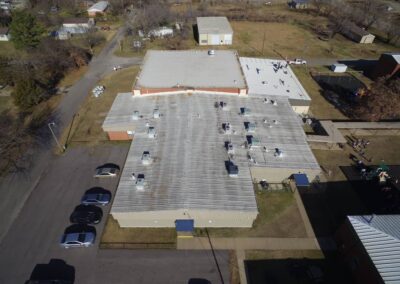 Metal Roof Contractors Oklahoma Wynona High School 001