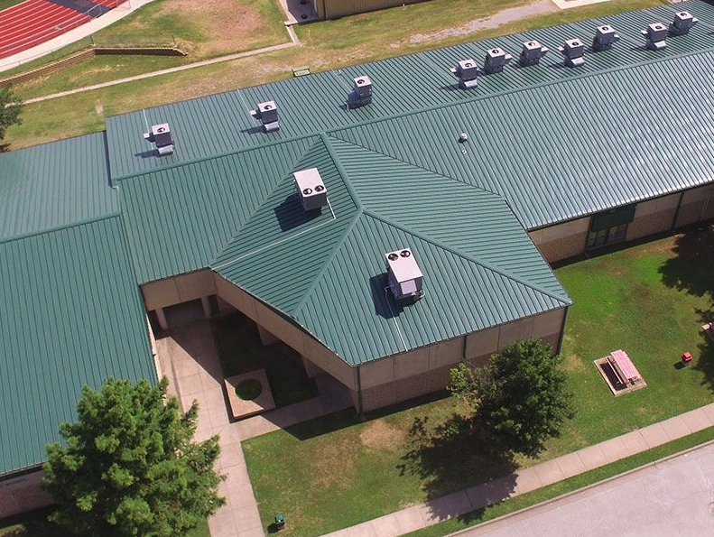 Metal Roof Contractors Oklahoma | Retail and School Buildings